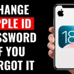 How To Change Apple ID Password If You Forgot It