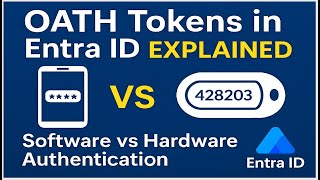 🔐 OATH Tokens in Entra ID Explained  Software vs Hardware Authentication