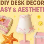 👉”DIY Desk Decor 🌻✨🎀| Easy & Aesthetic Room Makeover ideas” @ArtsybyV #trending #art #viral