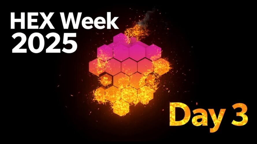 HEX Week 2025 Day 3 🔥 Greatest asset on PulseChain! Real DeFi! Let’s build on it