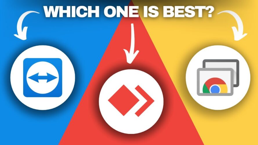 AnyDesk Vs TeamViewer Vs Chrome Remote Desktop (2025) | Which One Is Best?