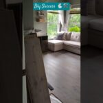 DIY Floof Family Flooring conversion from Rug to Laminate see link below for before* #diy #roomtour