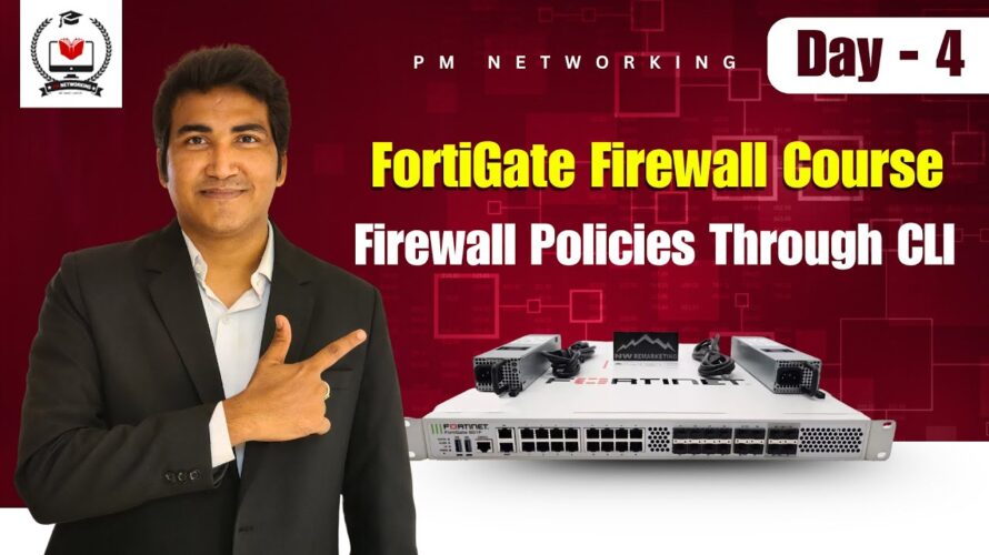 Day 4 FortiGate Firewall | Static Routing and Basic Firewall Policies on FortiGate FW #fortigate