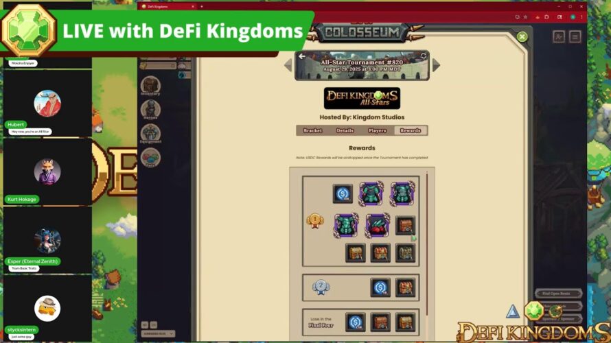 Defi Kingdoms Season 1 All-Star Tournament