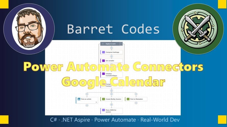 Power Automate Connectors – Google Calendar
