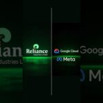 Reliance Teams Up with Google & Meta for Green AI! 🌿💡 (India’s Tech Leap!) #stockmarketindia