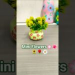 Diy Mini Flowers 🏵🎗#shorts #craft #youtubeshorts #viralshorts #viral #art #drawing #handmade #trend