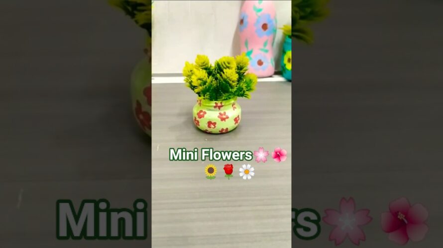 Diy Mini Flowers 🏵🎗#shorts #craft #youtubeshorts #viralshorts #viral #art #drawing #handmade #trend