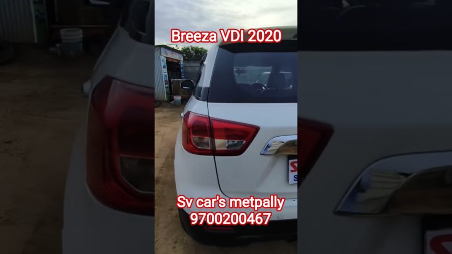 #maruti suzuki vitara Breeza #VDI 2020 for sale sv car’s metpally 9700200467##