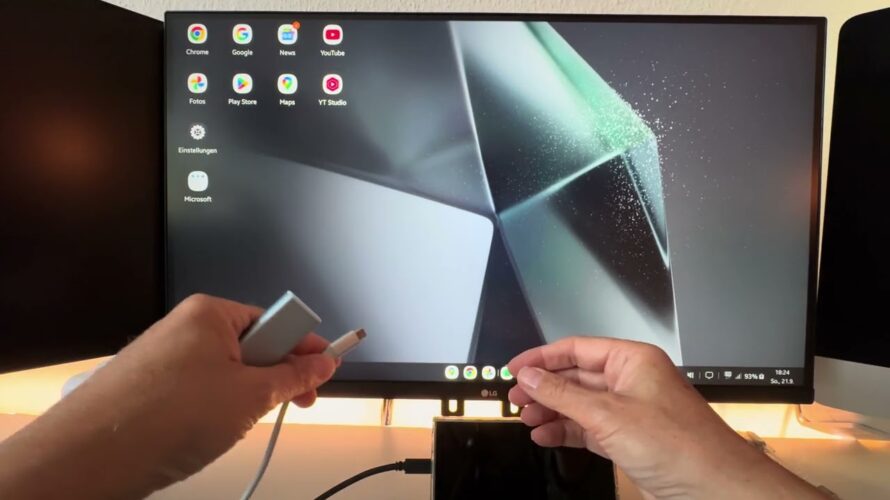 Viva Samsung DEX … DEX in 4K auf dem Galaxy S24 Ultra