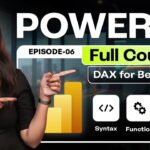 Episode 6: Power BI & DAX Calculations 🧮📊
