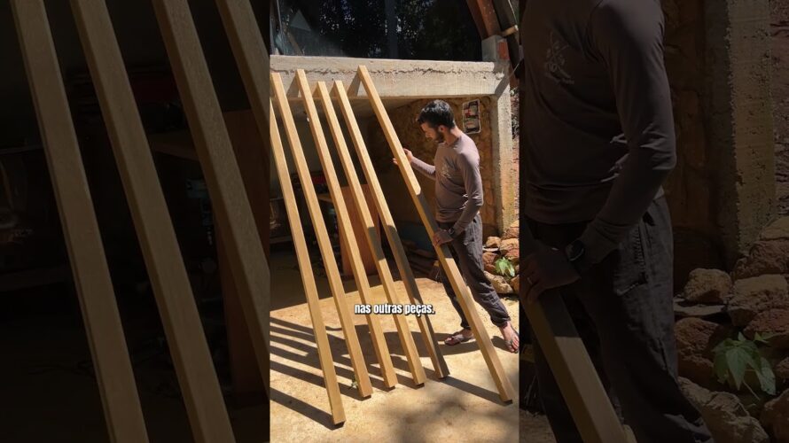 Construindo uma Cabana: fazendo um DECK de madeira para o quarto e um PERGOLADO em baixo