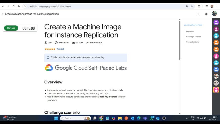 Create a Machine Image for Instance Replication || Lab Solution || Google Cloud Arcade 2025