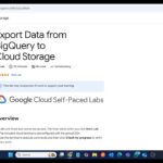 Export Data from BigQuery to Cloud Storage || Lab Solution || Google Cloud Arcade 2025