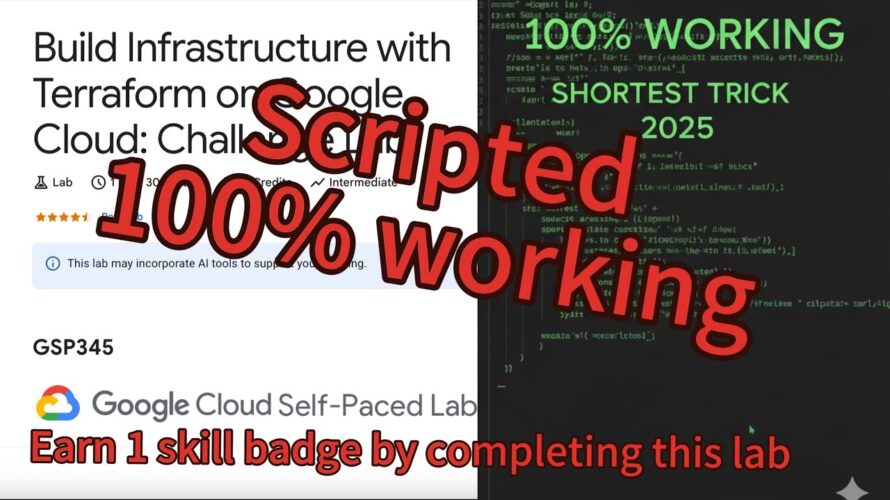 GSP345 | Build Infrastructure with Terraform on Google Cloud: Challenge Lab | Skill Badge