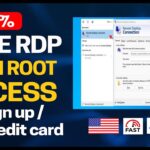 Get FREE RDP With ROOT ACCESS!!!