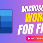 How to get Microsoft Word for FREE!!!