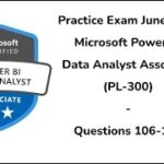 Practice Exam June 2025 | 106-140 Questions | Microsoft Power BI Data Analyst Associate | PL-300