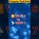 🚀 WiFi 6 vs WiFi 7 |