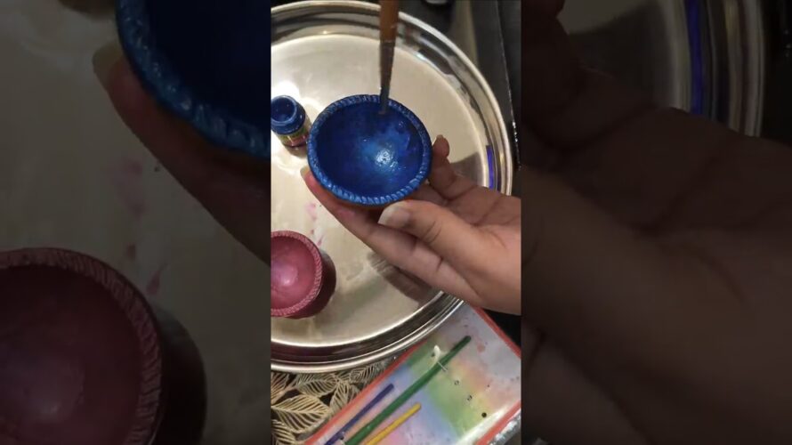 🪔Pretty diya decoration🥰DIY diya decoration idea#shorts #ytshorts #diwali #viralvideo #trending #diy