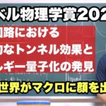 【速報】ノーベル物理学賞2025を解説【巨視的トンネル効果】