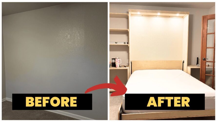 Blank Wall to Dream Guest Room | DIY Magic