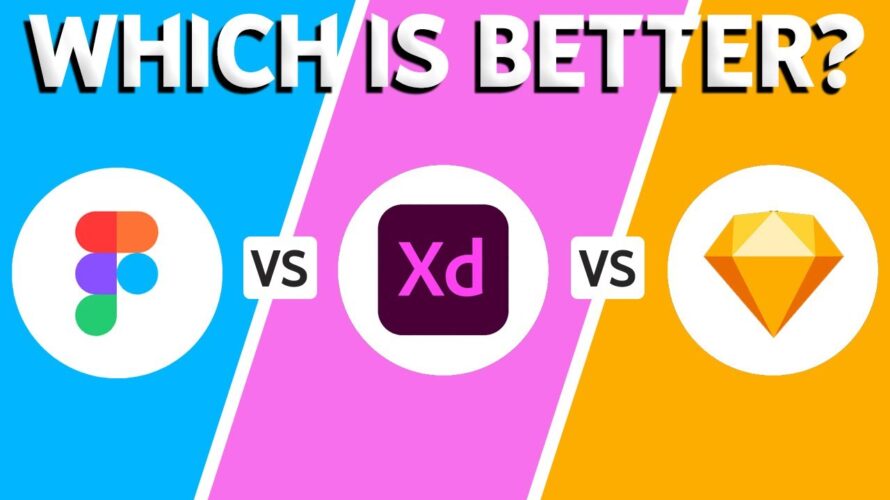 Figma vs Adobe XD vs Sketch (2025) – Which One Is BEST?