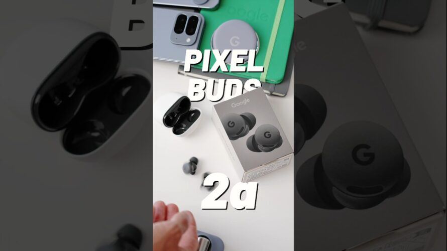 Google Pixel Buds 2a UNBOXING – Black