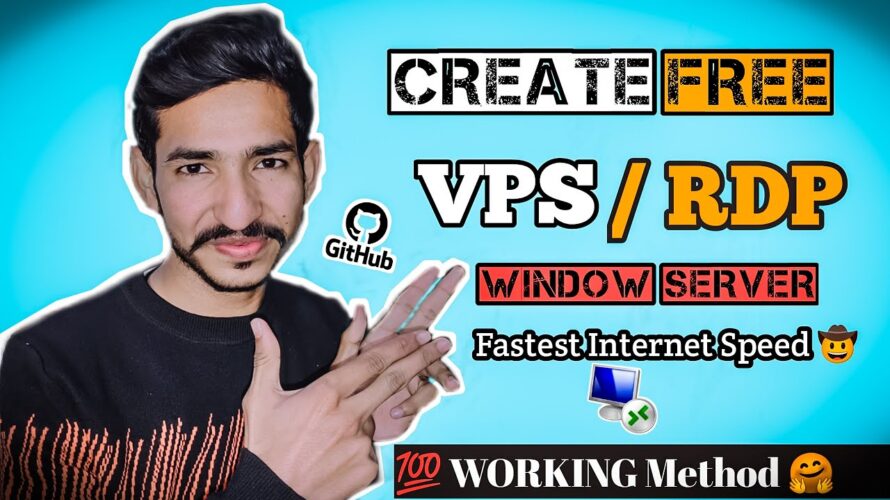 How to create free windows RDP using Github, Get free VPS/RDP for lifetime, Free RDP