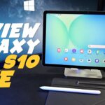 REVIEW GALAXY TAB S10 FE – TABLET TOP! Testes c/ IA, DEX, S Pen, Segunda Tela…