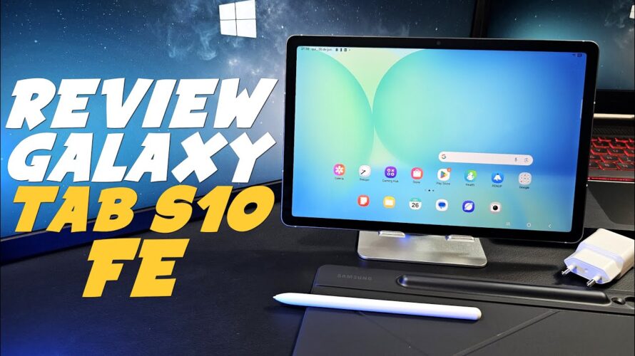 REVIEW GALAXY TAB S10 FE – TABLET TOP! Testes c/ IA, DEX, S Pen, Segunda Tela…
