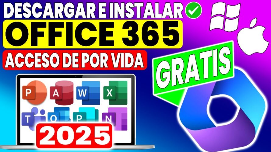 ✅Descargar e Instalar Office 365 GRATIS y Legalmente De Por Vida 2025