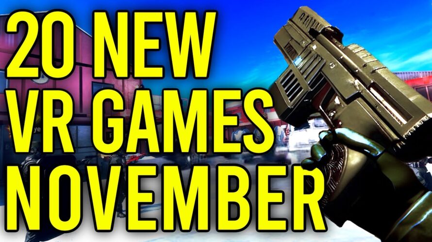 20 NEW VR GAMES Coming in November 2025 – Meta Quest, PSVR2 & PCVR