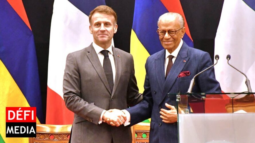 Visite du président Macron : Déclaration à la presse